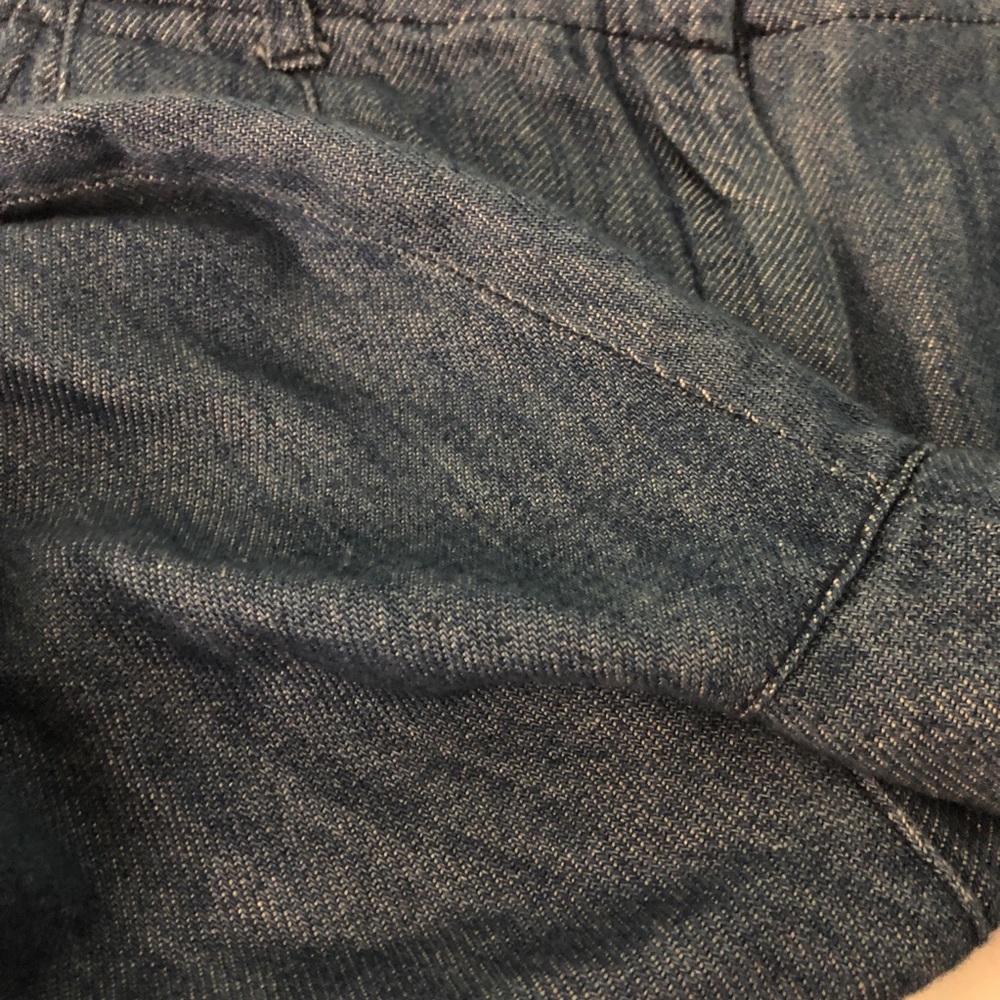 ⭐️FREE WITH PURCHASE⭐️ 
Denim Chambray Pants - Picture 8 of 9